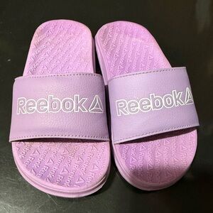 Reebok Kids Lavender Slide Sandals